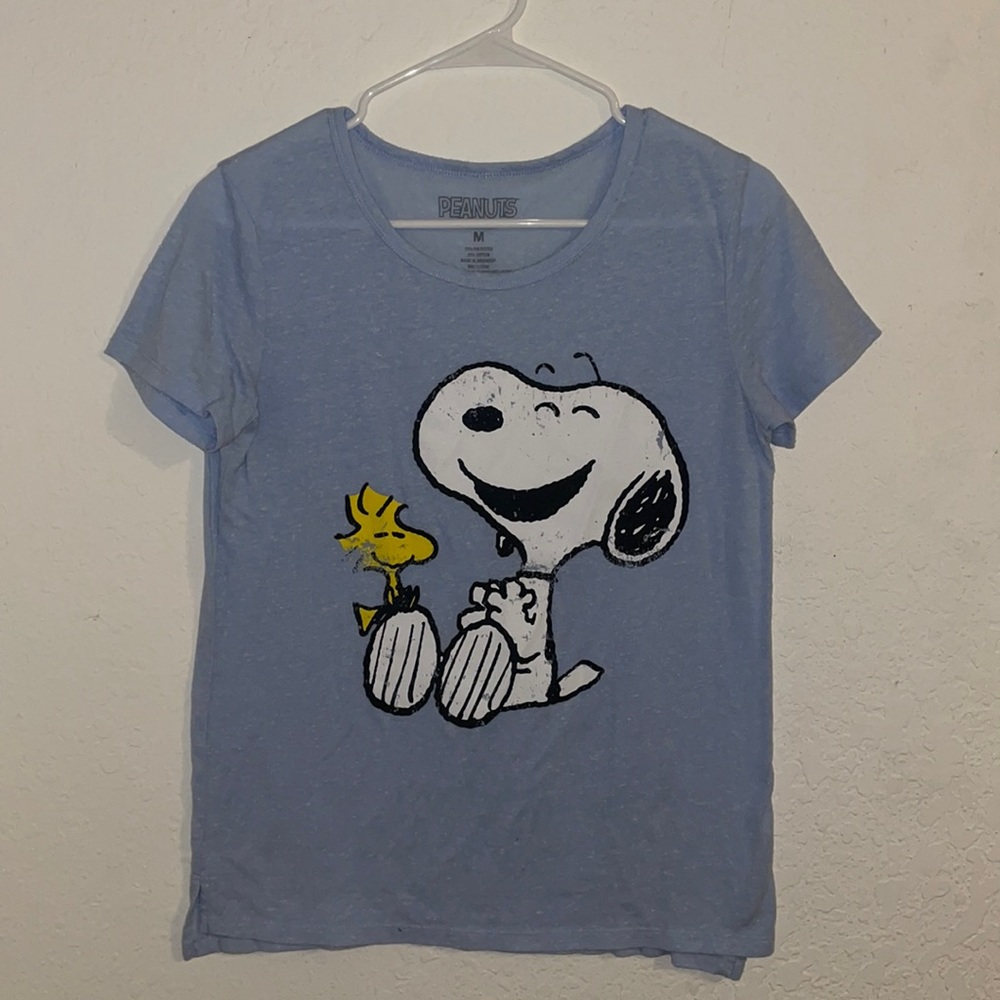 Snoopy with Woodstock Vintage Tee Shirt